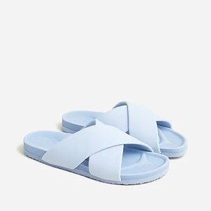 J. Crew Marina waterproof cross-strap EVA sandals
